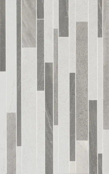 Suva Grey Matt Split-face Ceramic 25x40cm Wall Tiles