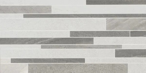 Suva Grey Matt Split-face Ceramic 25x40cm Wall Tiles