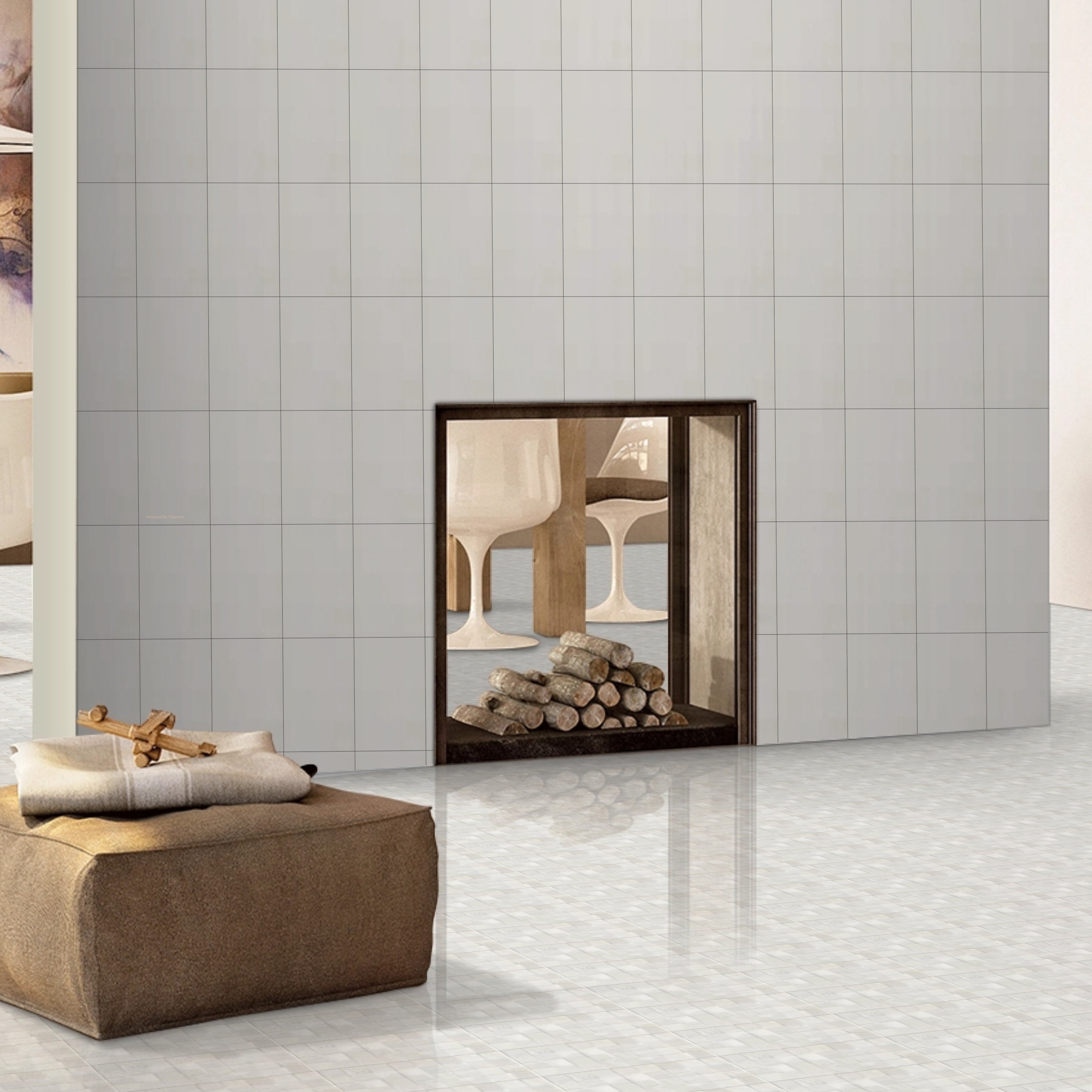 Glorious White Matt Ceramic 25x40cm Wall Tiles