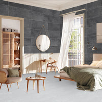 Slate Anthracite Matt Ceramic 30X60cm Bathroom Kitchen Ceramic Wall Tile